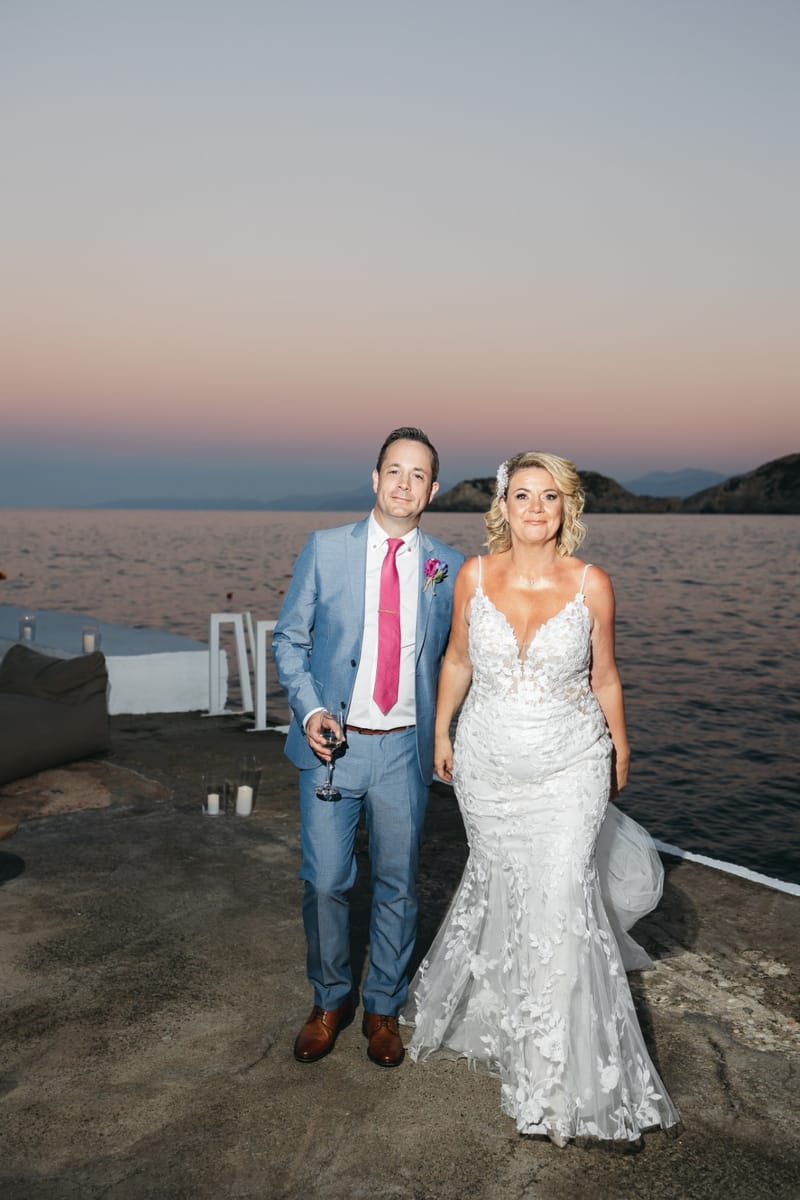 Gill & Nick Wedding in Agia Pelagia Crete