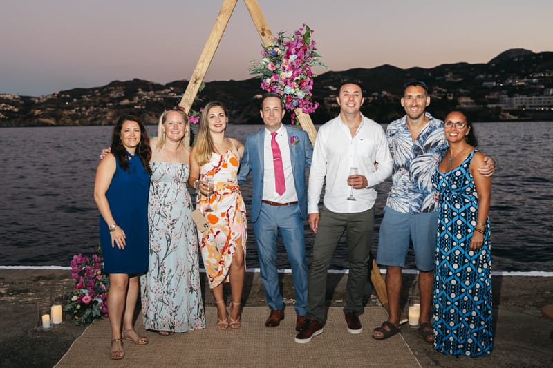 Gill & Nick Wedding in Agia Pelagia Crete
