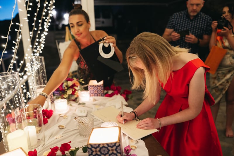 Gill & Nick Wedding in Agia Pelagia Crete