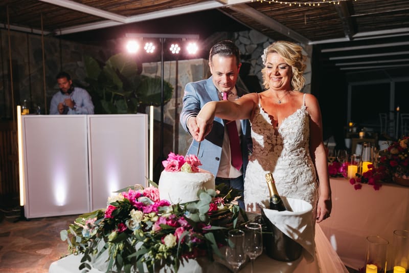 Gill & Nick Wedding in Agia Pelagia Crete