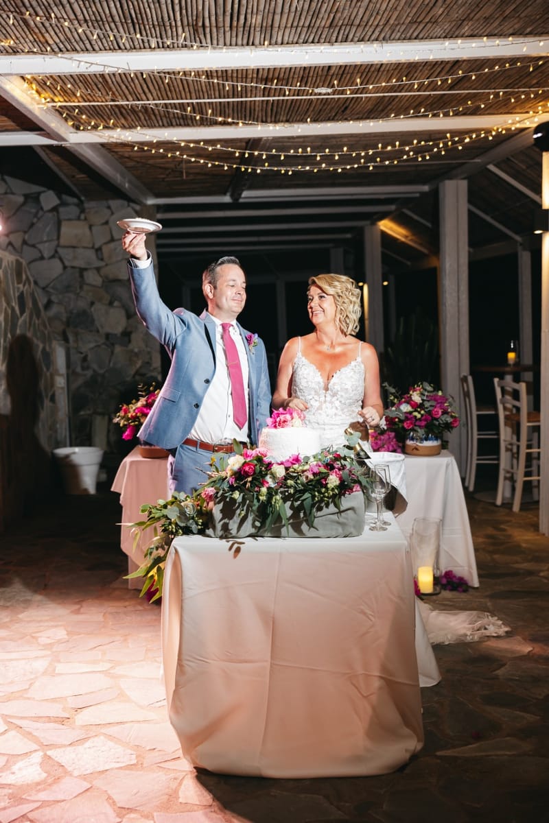 Gill & Nick Wedding in Agia Pelagia Crete