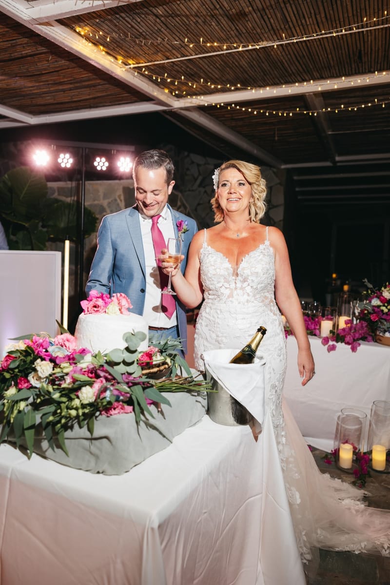 Gill & Nick Wedding in Agia Pelagia Crete