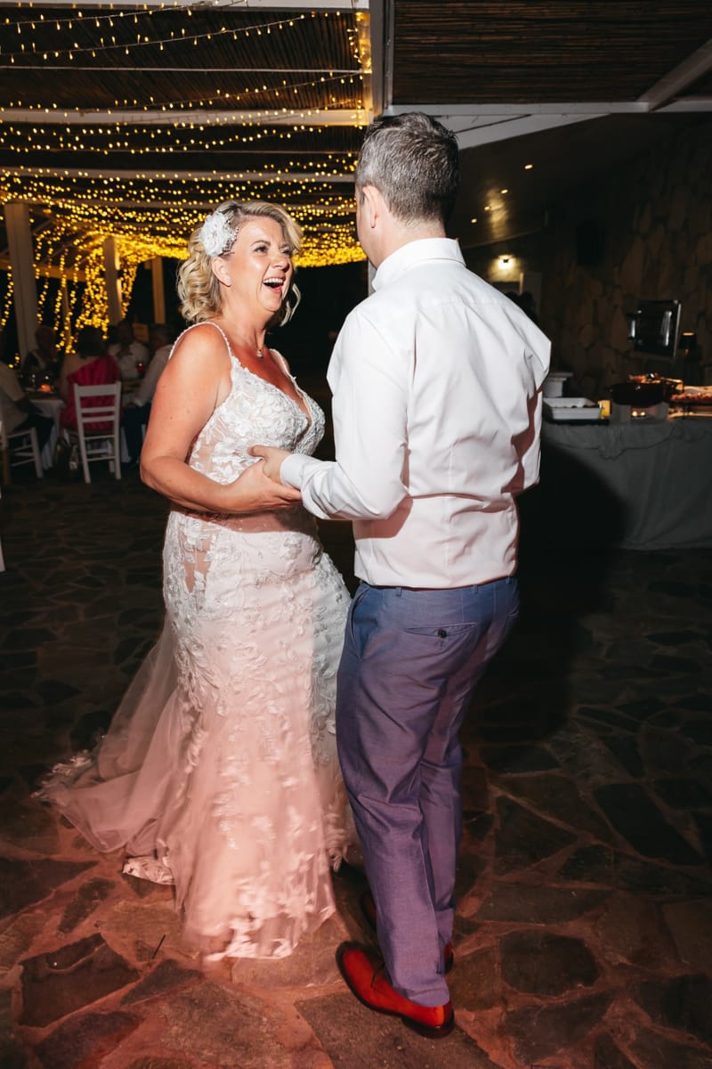 Gill & Nick Wedding in Agia Pelagia Crete