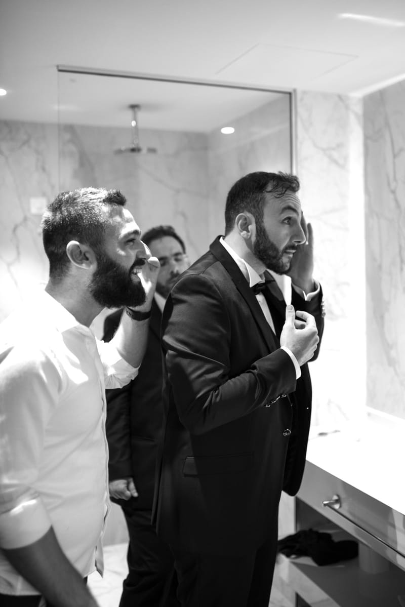 Groom's Preparation
