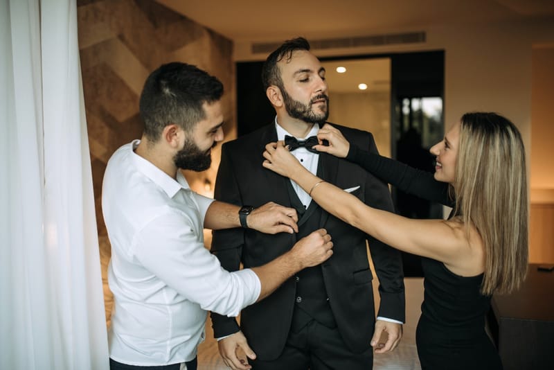 Groom's Preparation
