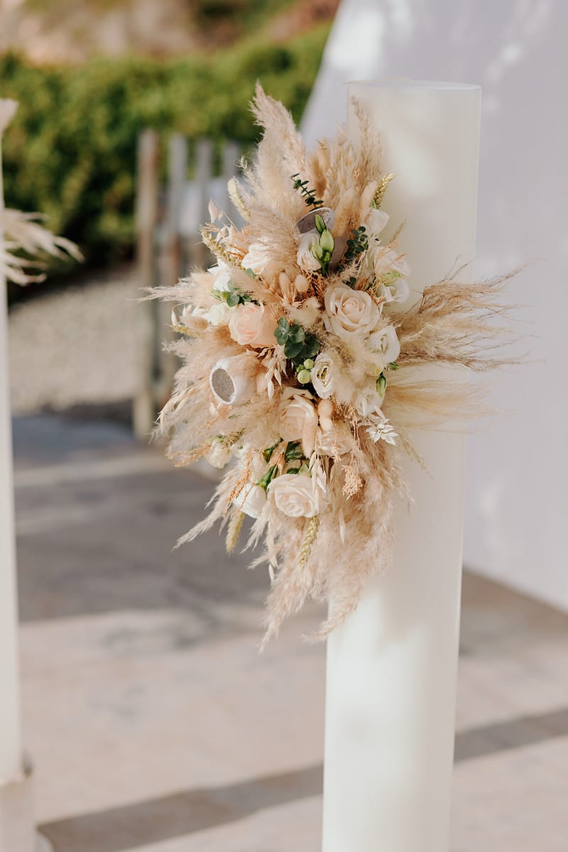 Tania & Kostas Bohemian Wedding in Paros