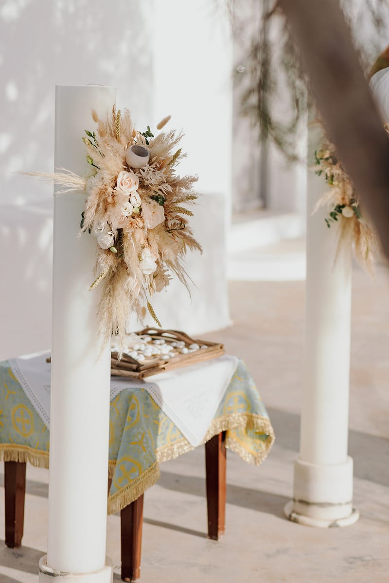 Tania & Kostas Bohemian Wedding in Paros