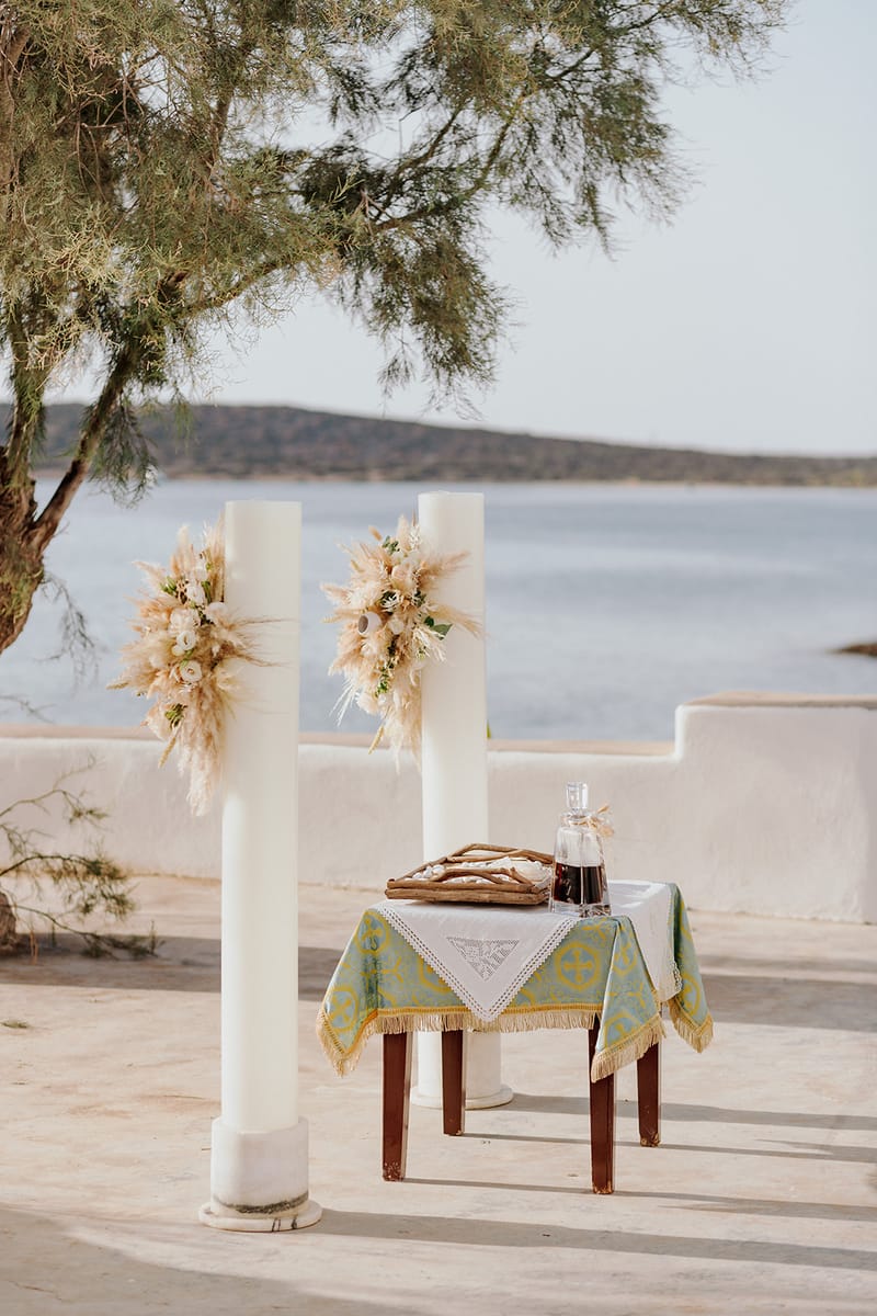 Tania & Kostas Bohemian Wedding in Paros