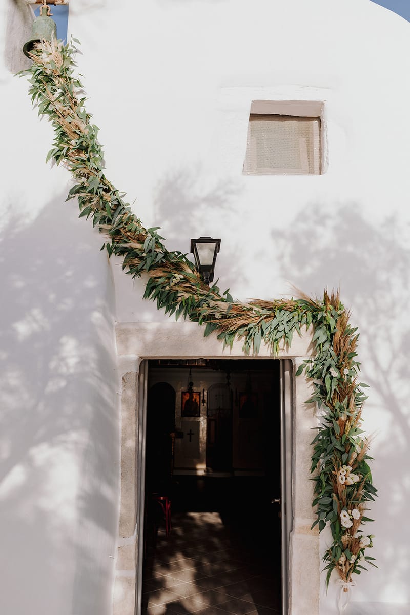 Tania & Kostas Bohemian Wedding in Paros