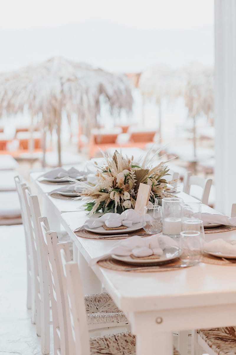 Tania & Kostas Bohemian Wedding in Paros