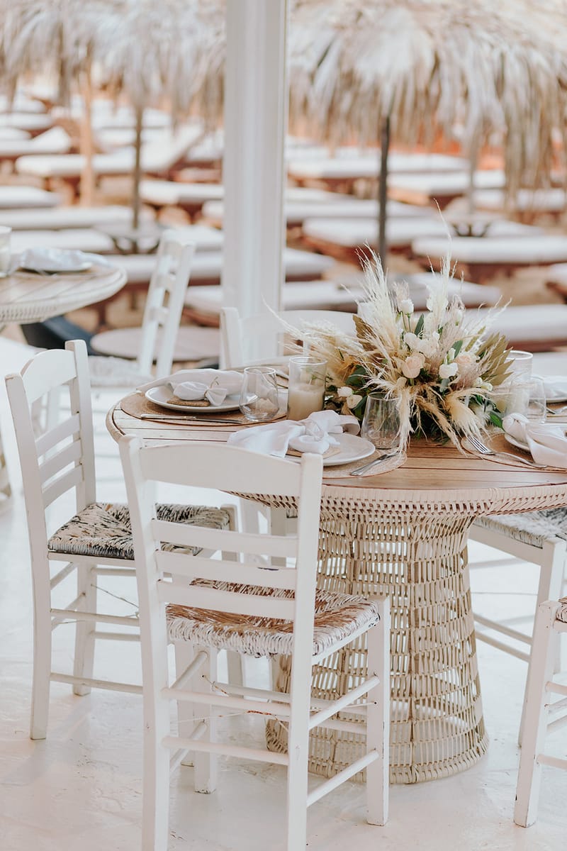 Tania & Kostas Bohemian Wedding in Paros