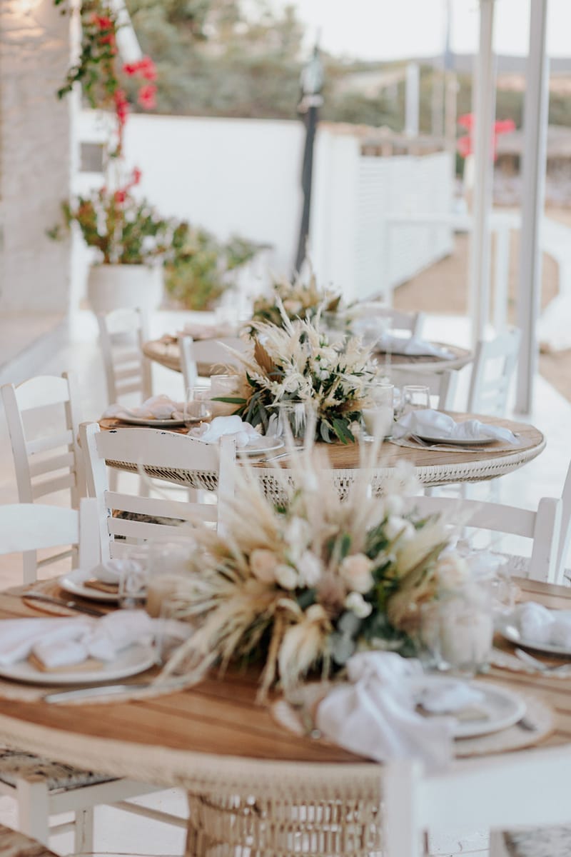 Tania & Kostas Bohemian Wedding in Paros