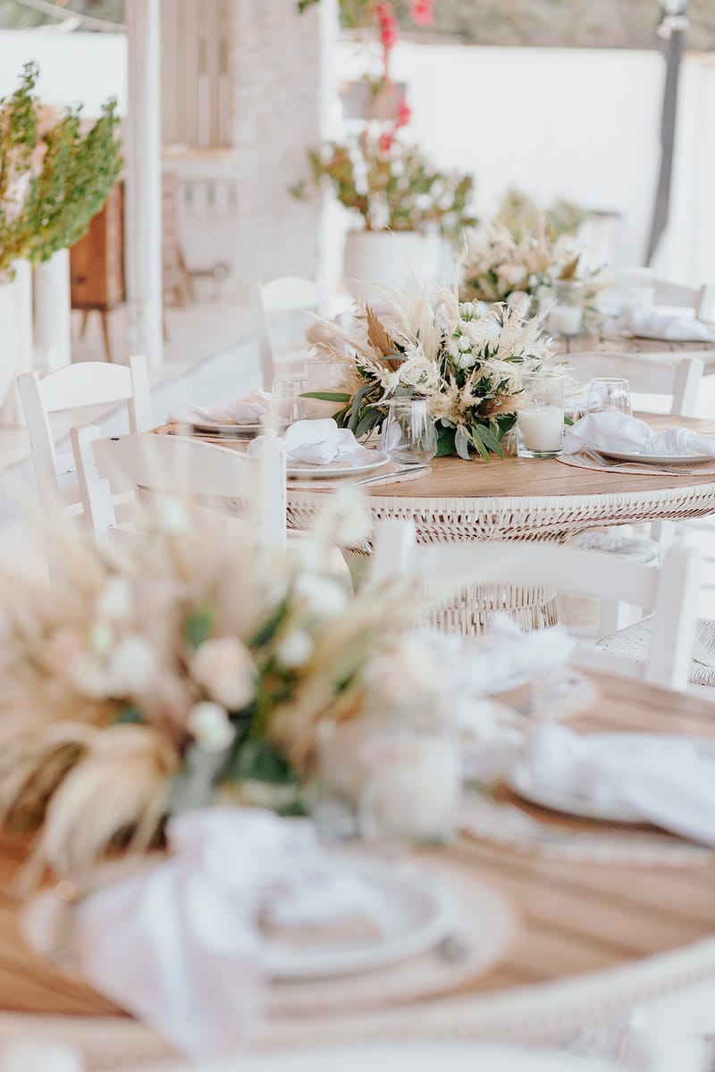 Tania & Kostas Bohemian Wedding in Paros