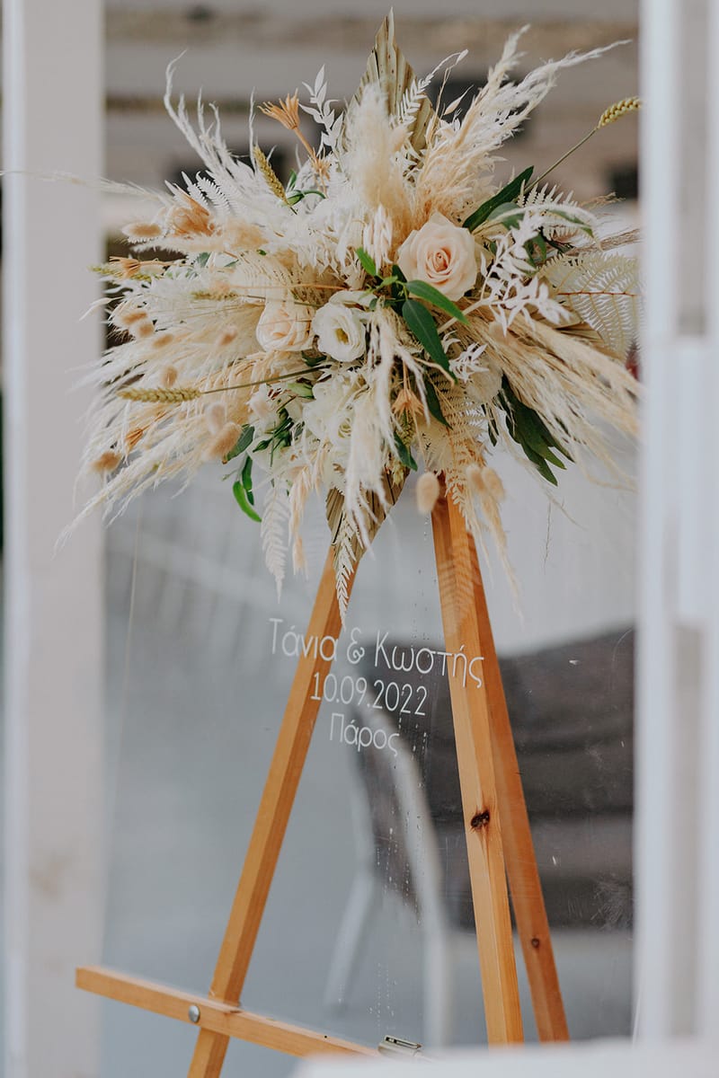 Tania & Kostas Bohemian Wedding in Paros