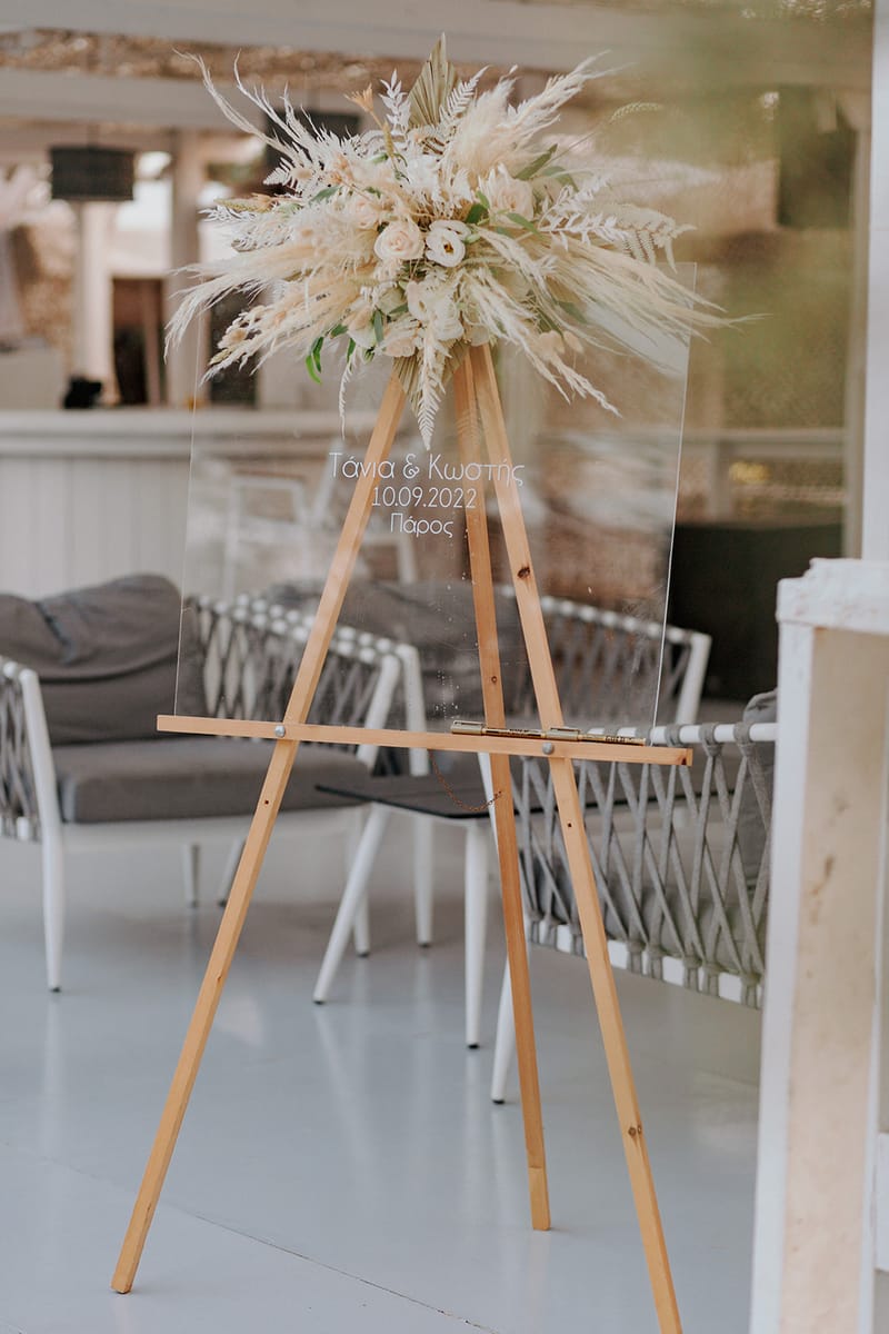 Tania & Kostas Bohemian Wedding in Paros