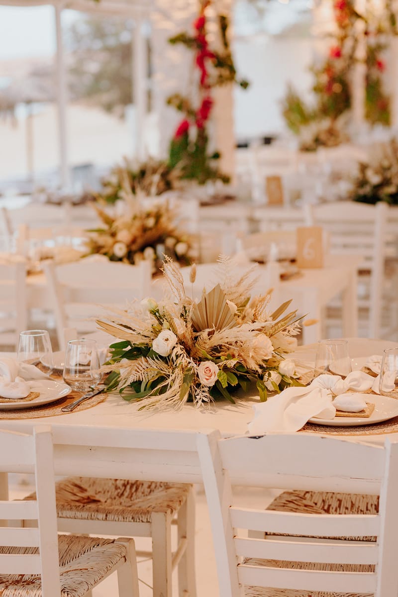 Tania & Kostas Bohemian Wedding in Paros