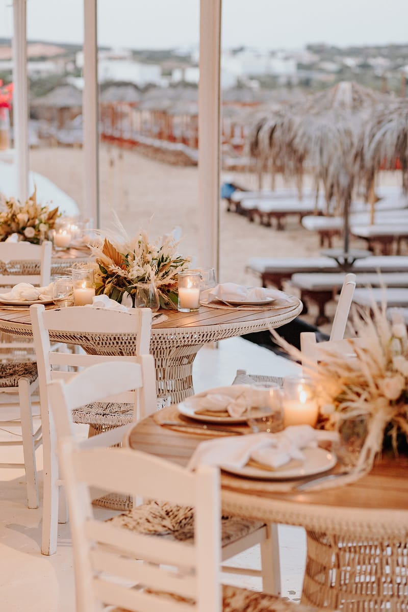 Tania & Kostas Bohemian Wedding in Paros
