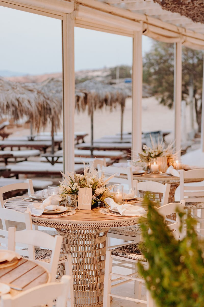 Tania & Kostas Bohemian Wedding in Paros