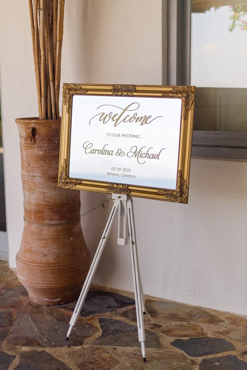 Carolina & Michael Wedding in Athenian RIviera