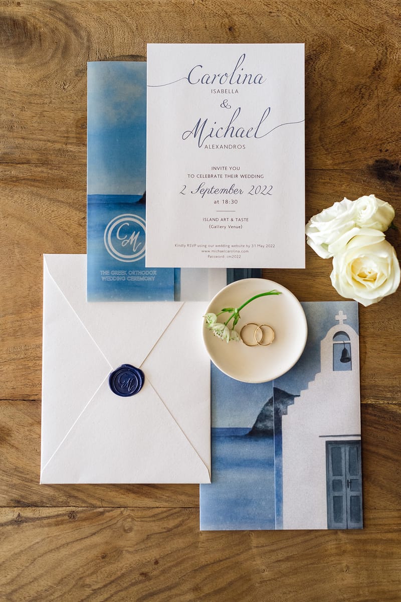 Carolina & Michael Wedding in Athenian RIviera