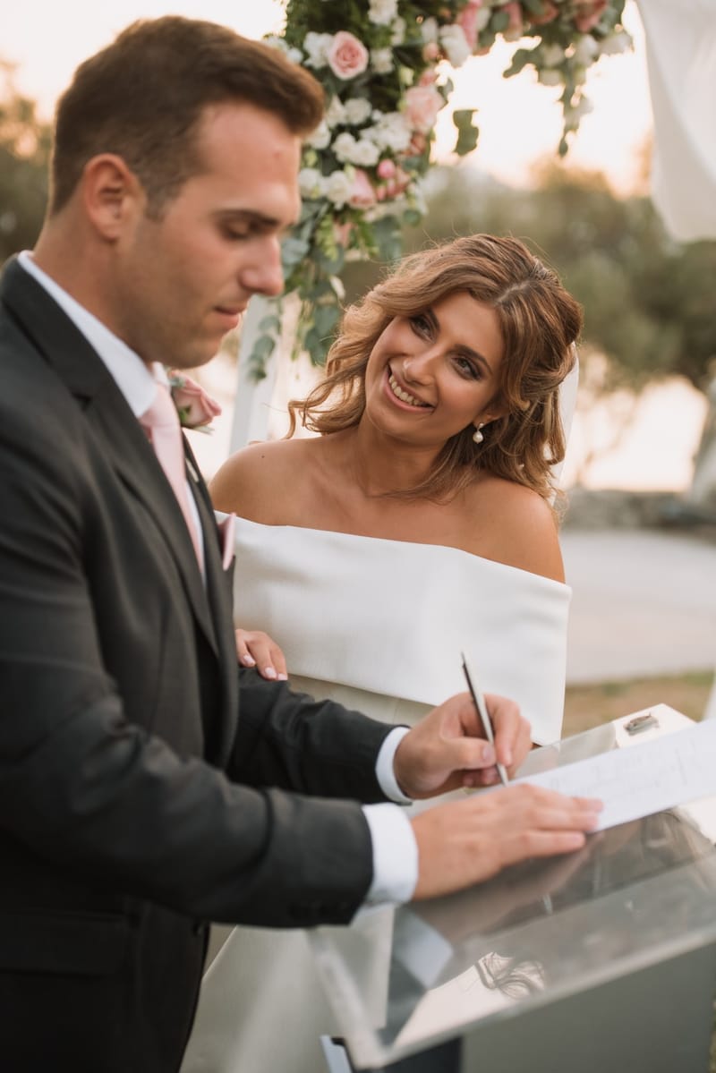 Alexandra & Stratos Wedding in Lesvos