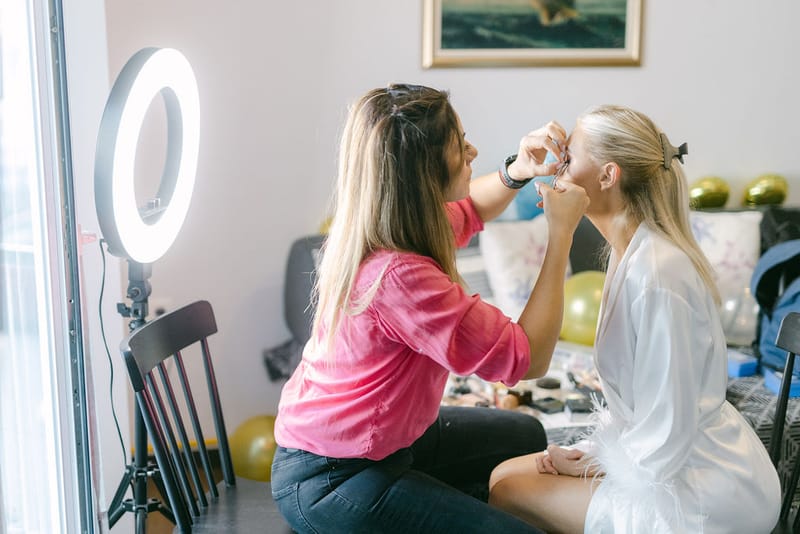 Preparation Bride & Groom 