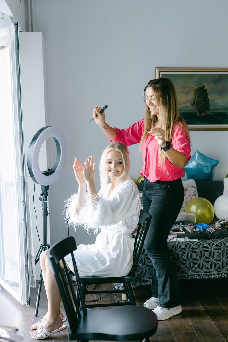 Preparation Bride & Groom 