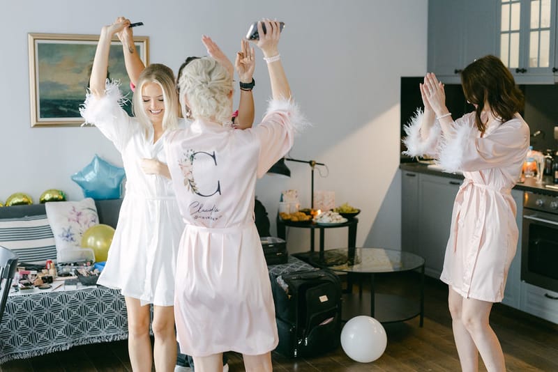 Preparation Bride & Groom 