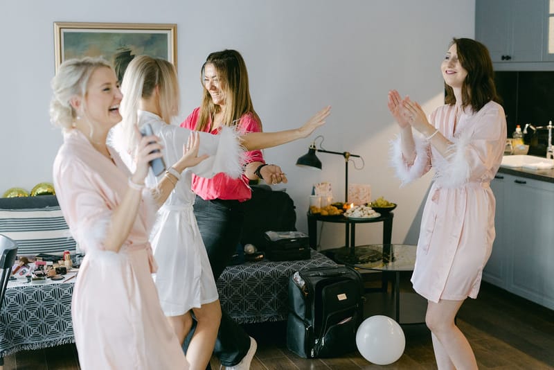 Preparation Bride & Groom 