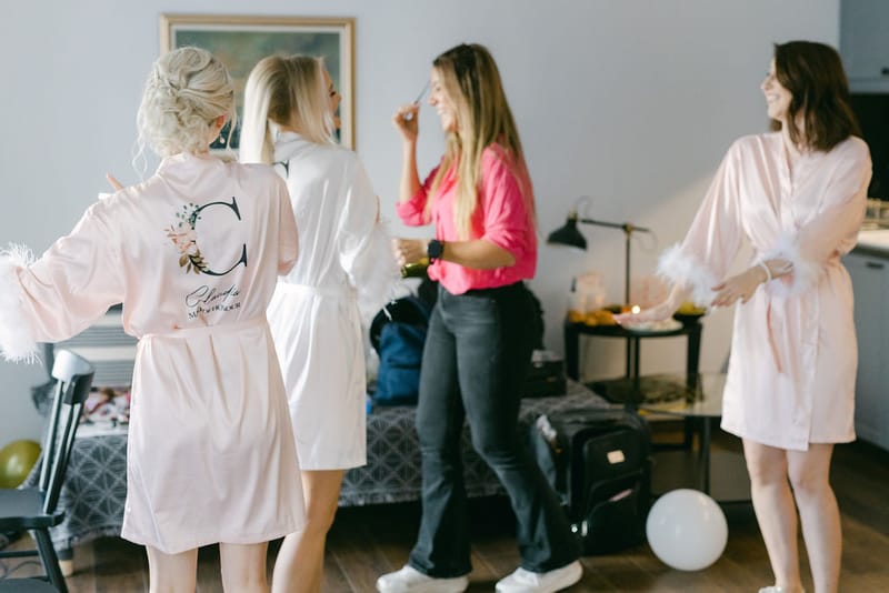 Preparation Bride & Groom 