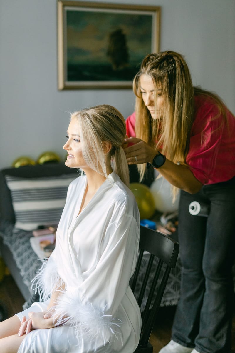 Preparation Bride & Groom 