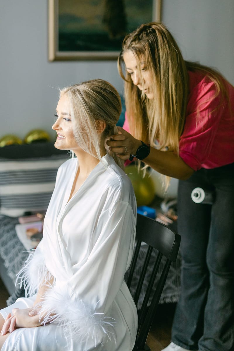 Preparation Bride & Groom 