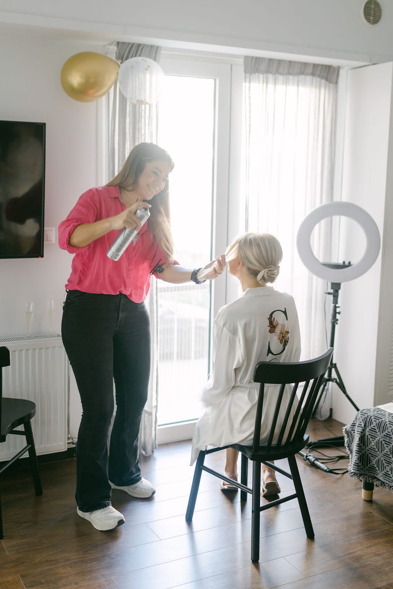 Preparation Bride & Groom 