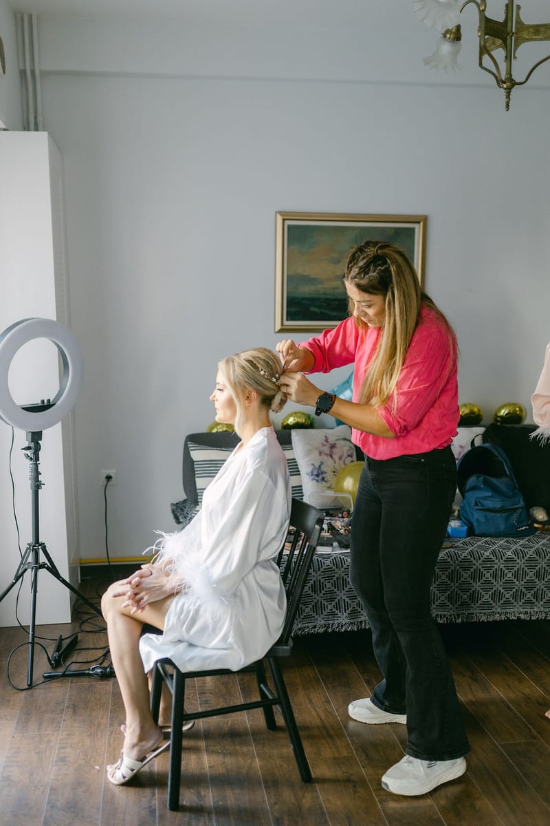 Preparation Bride & Groom 