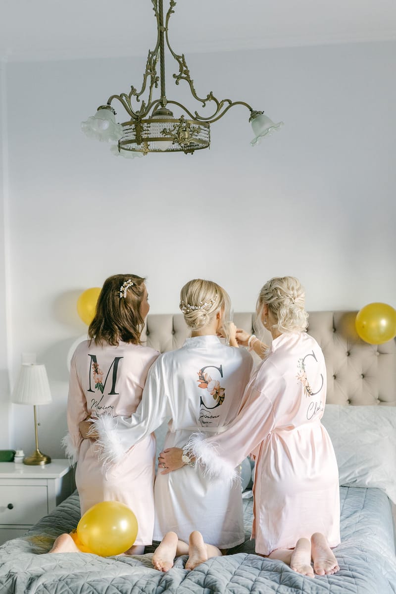 Preparation Bride & Groom 