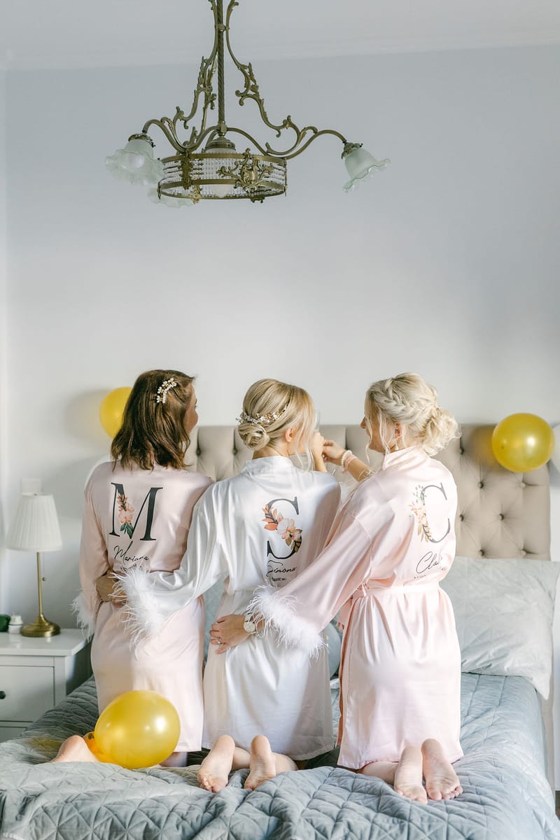 Preparation Bride & Groom 