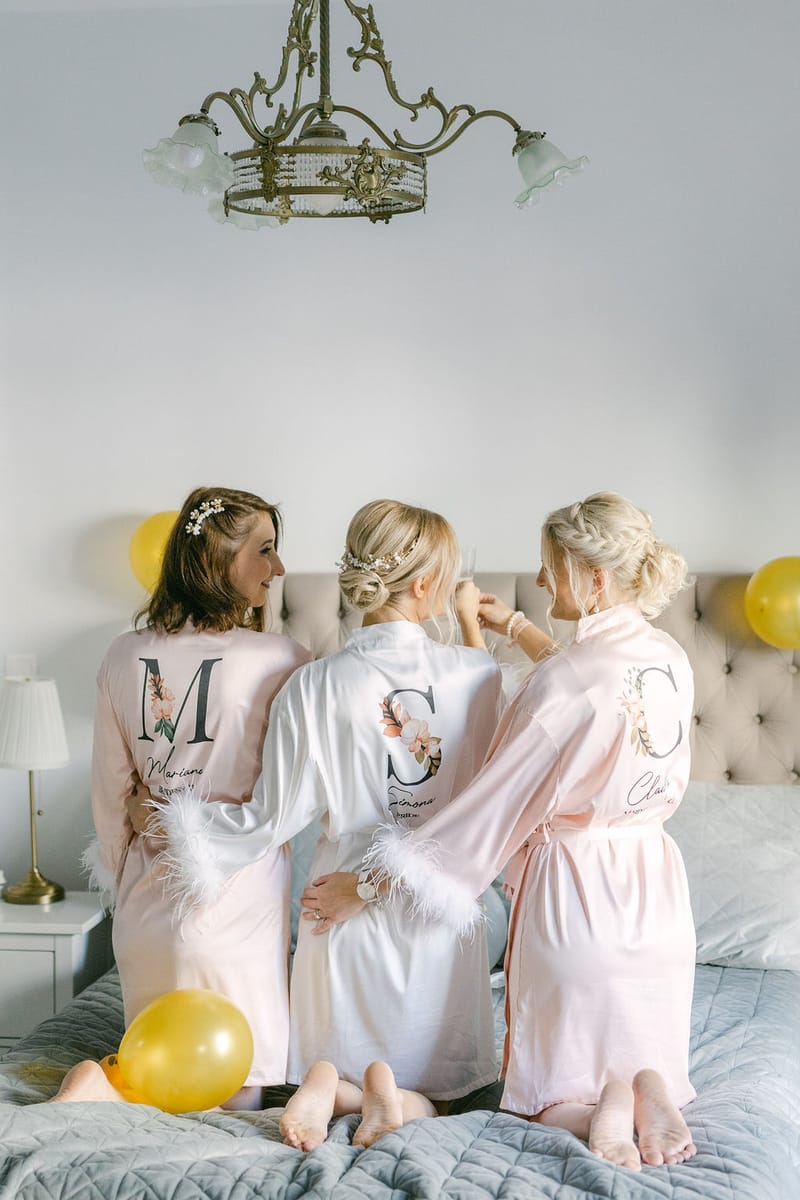 Preparation Bride & Groom 