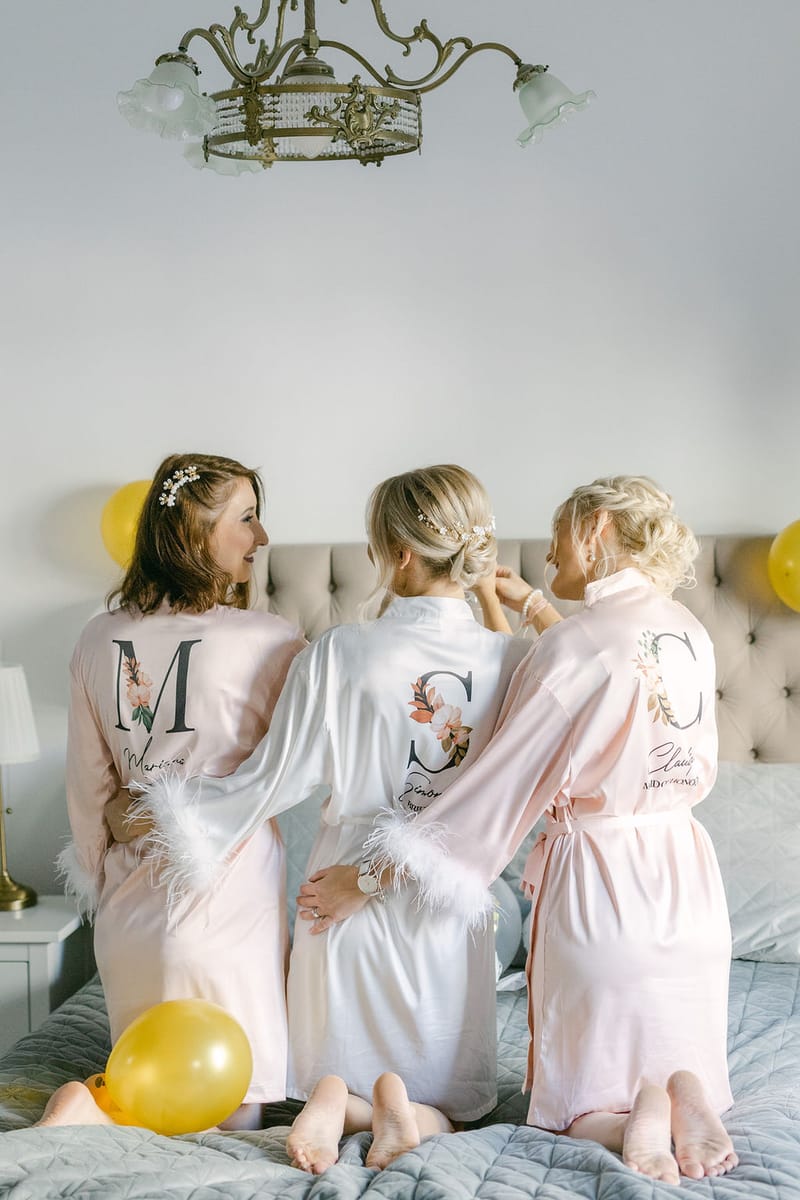 Preparation Bride & Groom 