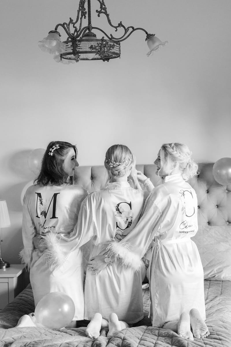 Preparation Bride & Groom 