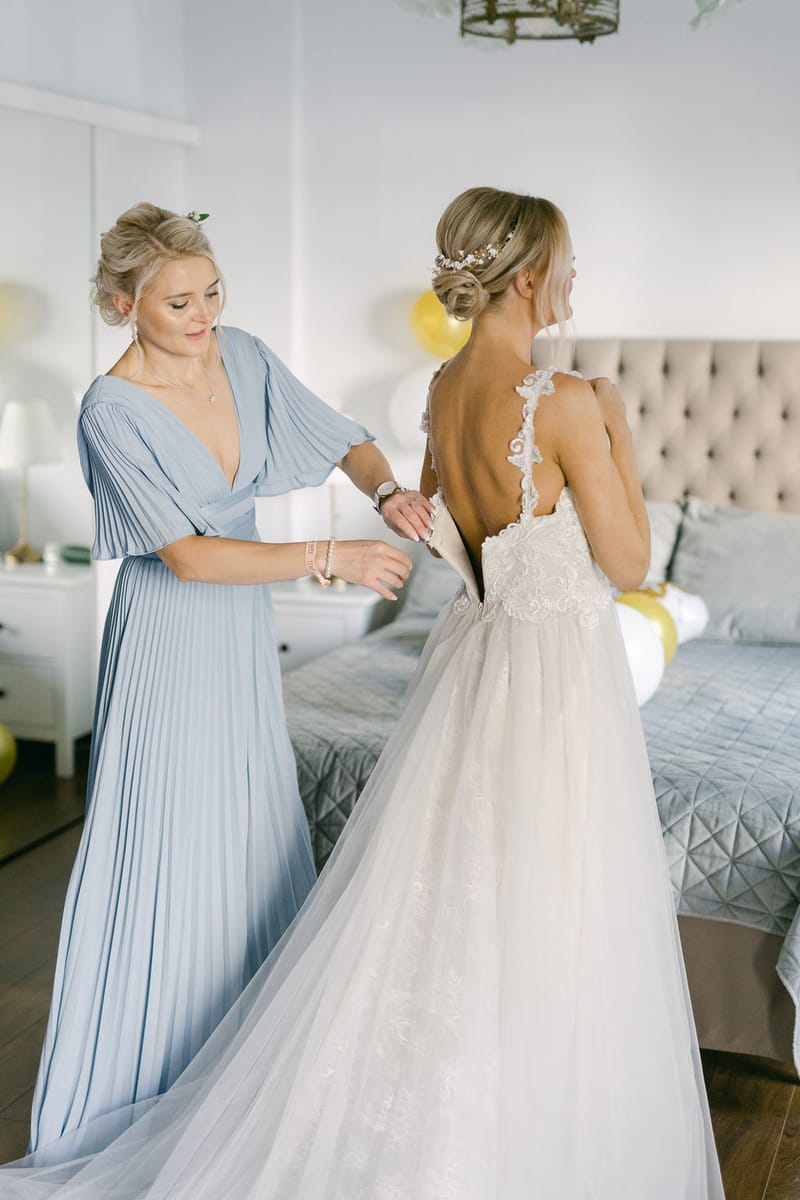 Preparation Bride & Groom 