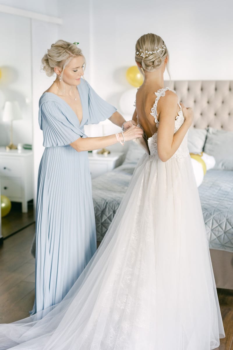 Preparation Bride & Groom 