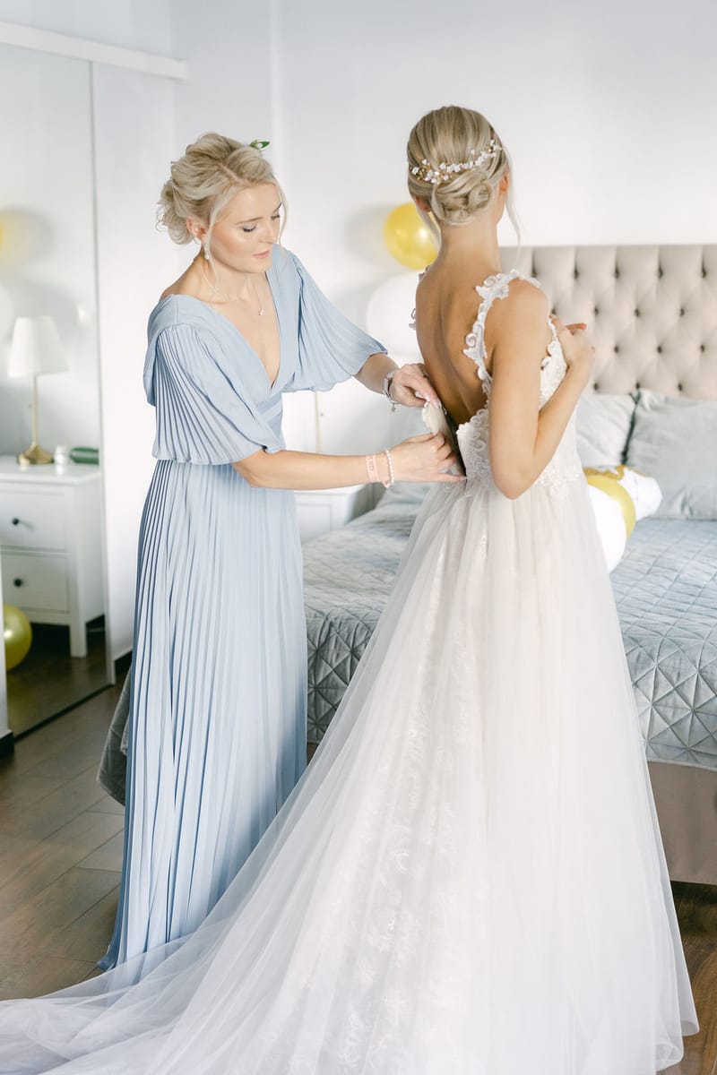 Preparation Bride & Groom 