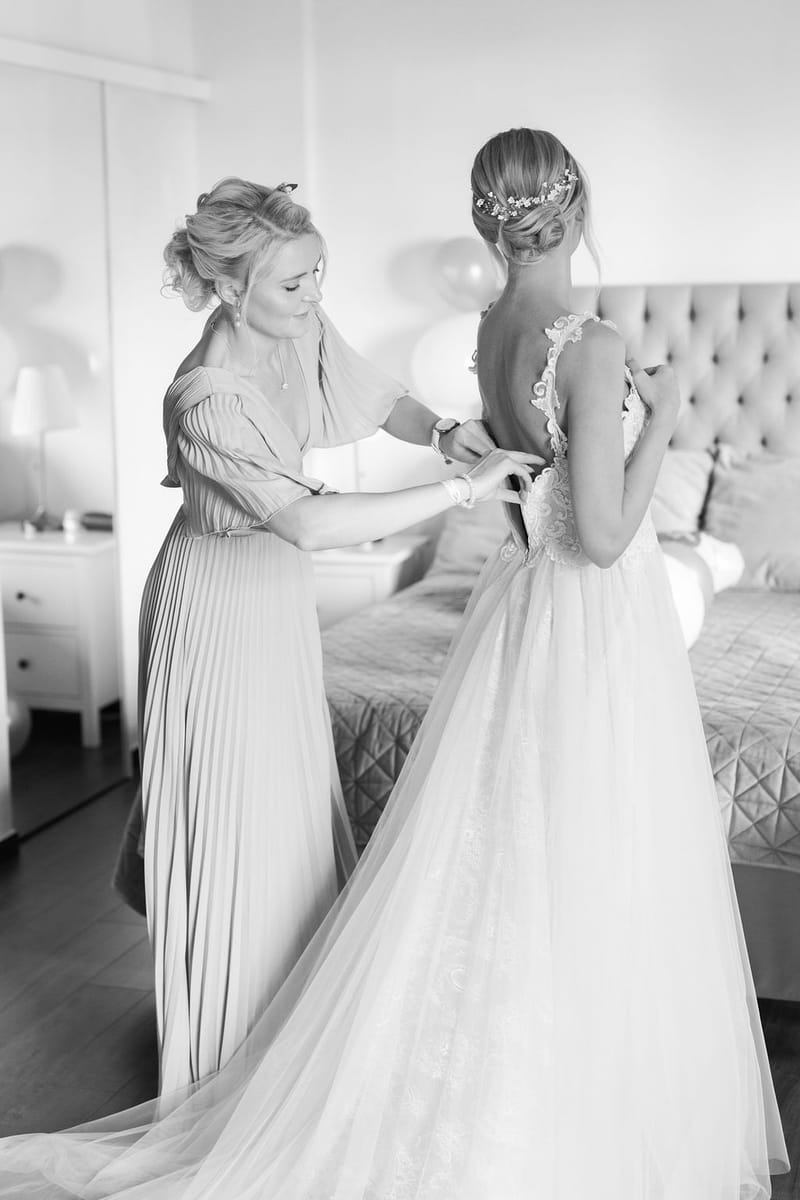 Preparation Bride & Groom 