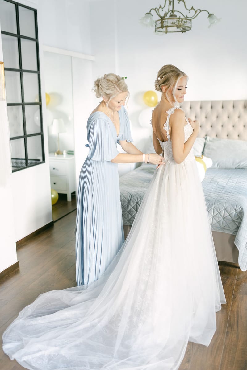 Preparation Bride & Groom 