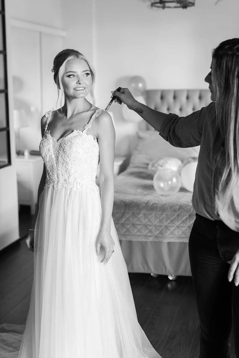 Preparation Bride & Groom 