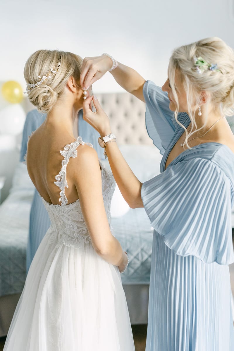 Preparation Bride & Groom 