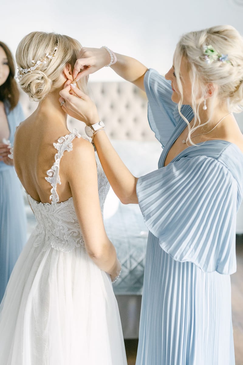 Preparation Bride & Groom 