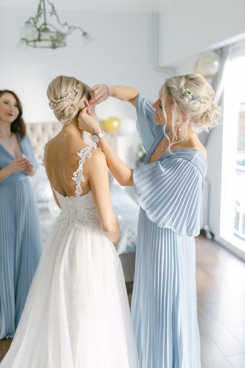 Preparation Bride & Groom 