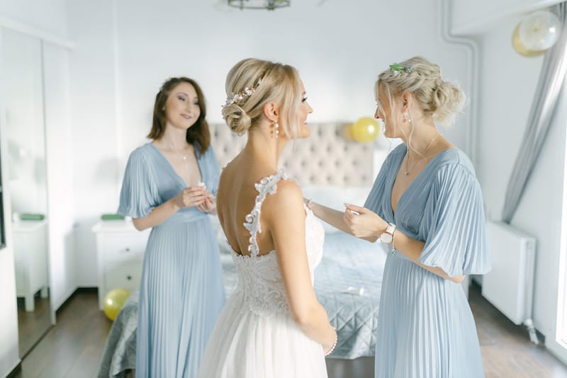 Preparation Bride & Groom 