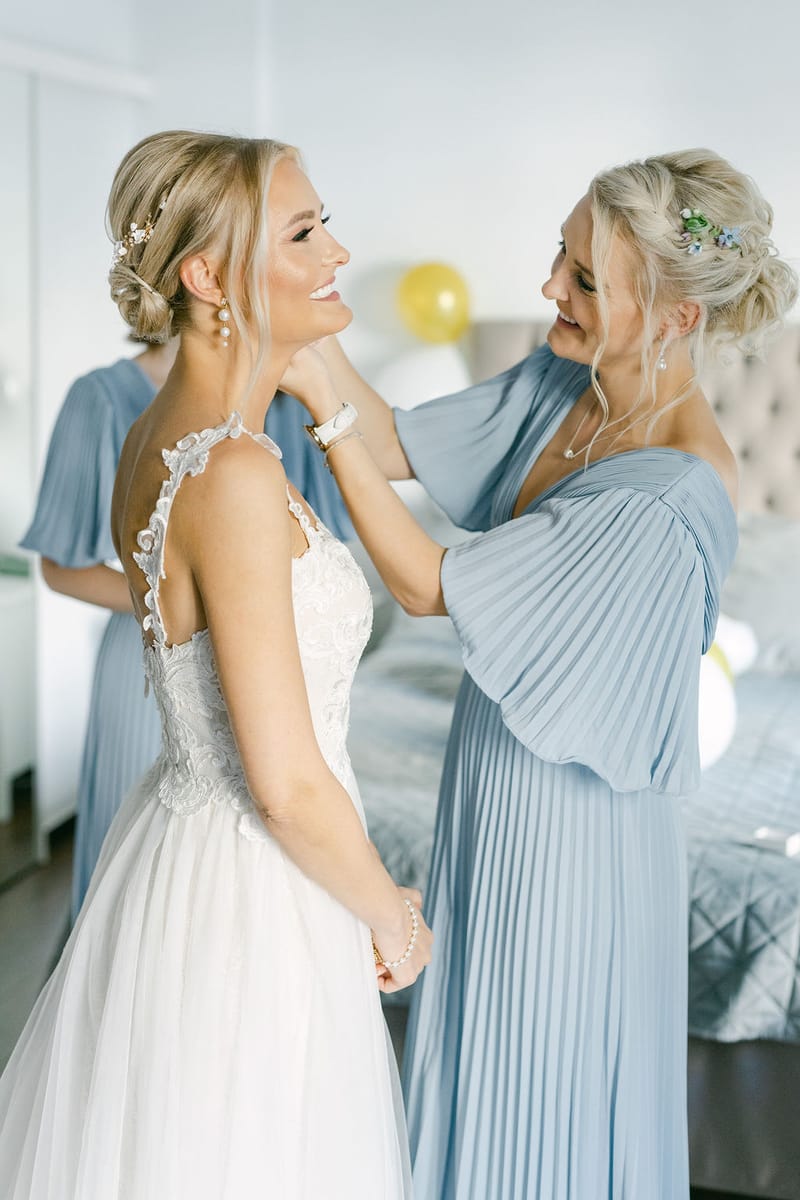 Preparation Bride & Groom 